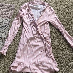 Urban outfitters wrap mini dress